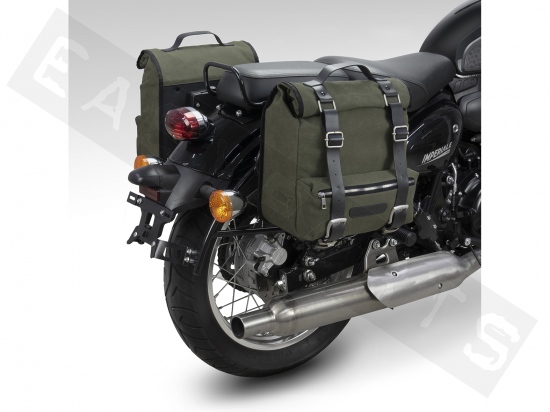 Side bags BENELLI Imperiale 400 2019-2022 green